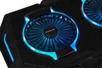 Modecom MC-CF21 RGB 17" Laptop hűtőpad - Fekete