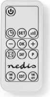 Nedis HTBA20WT Fali Elektromos Hősugárzó fürdőszoba fűtés távirányítóval 2000W - Fehér