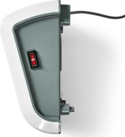 Nedis HTBA20WT Fali Elektromos Hősugárzó fürdőszoba fűtés távirányítóval 2000W - Fehér