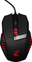 Konix Drakkar PC Runemaster Evo Vezetékes Gaming Egér - Fekete/Piros