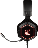 Konix Drakkar PC Ragnarök Evo Pro 7.1 Vezetékes Gaming Headset - Fekete