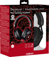 Konix Drakkar PC Ragnarök Evo Pro 7.1 Vezetékes Gaming Headset - Fekete