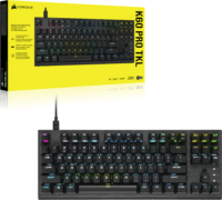 Corsair K60 PRO TKL Vezetékes Gaming Billentyűzet - Amerikai (US)