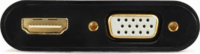 Gembird A-VGA-HDMI-02 VGA apa - VGA/HDMI/Micros USB/Jack 3.5 anya Adapter