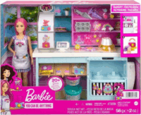 Barbie Kézműves Cukrászműhely játékszett