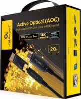 Cablexpert CCBP-HDMID-AOC-20M HDMI 2.0 - HDMI Aktív optikai kábel 20m - Fekete