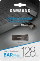 Samsung 128GB BAR Plus USB 3.1 Pendrive - Titánszürke