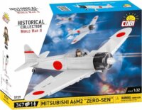 Cobi Mitsubishi A6M2 Zero-Sen repülőgép 347 darabos építő készlet