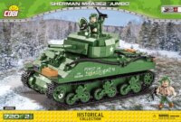 Cobi Sherman M4A3E2 Jumbo tank 720 darabos építő készlet