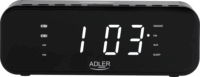 Adler AD 1192B Rádiós ébresztőóra - Fekete