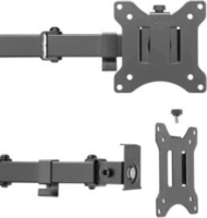 Maclean MC-884 17"-32" LCD TV/Monitor asztali tartó kar - Fekete