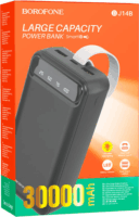 Borofone BJ14B Freeway Powerbank 30000mAh (2.1A / 5V) - Fekete
