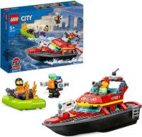 LEGO® City: 60373 - Tűzoltóhajó