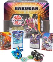 Spin Master Bakugan Baku-Tin, Sectanoid Premium Collectors tárolódoboz Mystery Bakugannal
