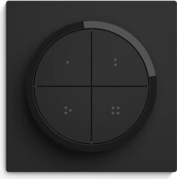Philips Hue Tap Dial vezeték nélküli beltéri Okos fali villanykapcsoló - Fekete