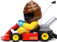 Jada Toys RC Fart Kart távirányítós autó - Piros/Sárga