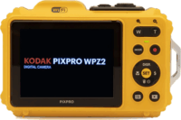 Kodak Pixpro WPZ2 víz- és ütésálló fényképezőgép - Sárga