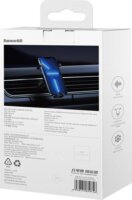 Baseus Stable Gravitational 6,7" Mobiltelefon autós tartó - Fekete