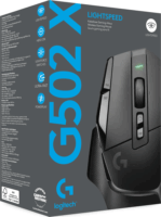 Logitech G502 X Lightspeed Wireless Gaming Egér - Fekete