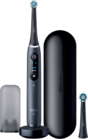 Oral-B iO Series 8 Magnetikus Elektromos fogkefe - Fekete (2db fej)