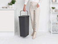 Brabantia Sort & Go 40 literes Szelektív hulladékgyűjtő szemetes - Szürke