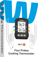 Levenhuk Wezzer Cook MT90 Smart Főzési/sütési hőmérő