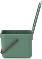 Brabantia Sort & Go 6 literes hulladékgyűjtő szemetes - Sötétzöld