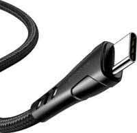 Mcdodo CA-7640 USB-C apa - USB-C apa 3.0 Adat és töltő kábel - Fekete (0.2m)