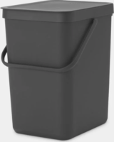 Brabantia Sort & Go Waste Bin 25 literes hulladékgyűjtő szemetes - Sötétszürke