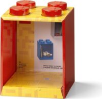 LEGO Brick 4 Fali polc - Piros