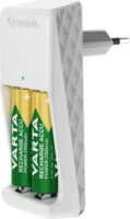 Varta Mini Charger 2x AA/AAA Akkumulátor töltő + 2db elem (2x AA - 2100mAh)