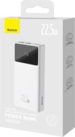 Baseus Star-Lord Digital Display Fast Charge Powerbank 20000mAh ( 3A / 5V) - Fehér