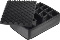 B&W Type 5000 Fotós bőrönd elválasztókkal - Fekete