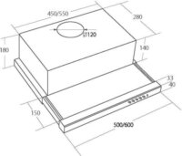 Akpo WK-7 Light 50 Páraelszívó - Inox