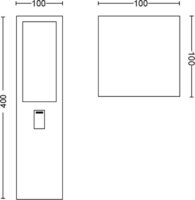 Philips Hue Impress Oszlopos kültéri lámpatest