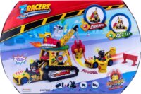 Magic Box PTRSD014IN10 T-Racers Turbódaru csúcsjárgánnyal Átalakuló Autó játékszett