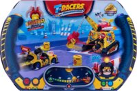 Magic Box PTRSD014IN10 T-Racers Turbódaru csúcsjárgánnyal Átalakuló Autó játékszett