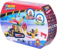 Magic Box PTRSD014IN10 T-Racers Turbódaru csúcsjárgánnyal Átalakuló Autó játékszett
