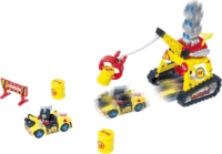 Magic Box PTRSD014IN10 T-Racers Turbódaru csúcsjárgánnyal Átalakuló Autó játékszett