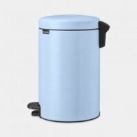 Brabantia NewIcon 12 literes pedálos fém szemetes - Világoskék