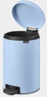 Brabantia NewIcon 12 literes pedálos fém szemetes - Világoskék
