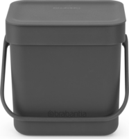 Brabantia Sort & Go 3 literes műanyag szemetes - Szürke