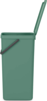 Brabantia Sort & Go 40 literes hulladékgyűjtő szemetes - Sötétzöld