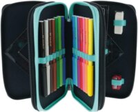 Herlitz TriCase Sweet Jungle 3 emeletes töltött tolltartó - Mintás