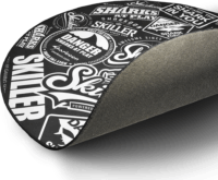 Sharkoon Skiller SFM10 Gaming szőnyeg - feliratos (120x120 cm)