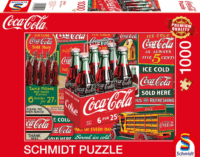 Schmidt Spiele Coca-Cola Klasszikus - 1000 darabos puzzle