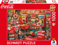 Schmidt Spiele Coca-Cola Nosztalgiabolt - 1000 darabos puzzle