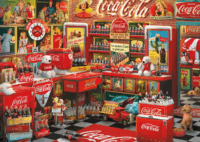 Schmidt Spiele Coca-Cola Nosztalgiabolt - 1000 darabos puzzle