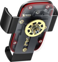 Baseus Metal Age II 7,2" Mobiltelefon autós tartó - Fekete