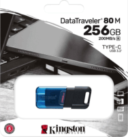 Kingston DT80M USB-C 256GB Pendrive - Kék
